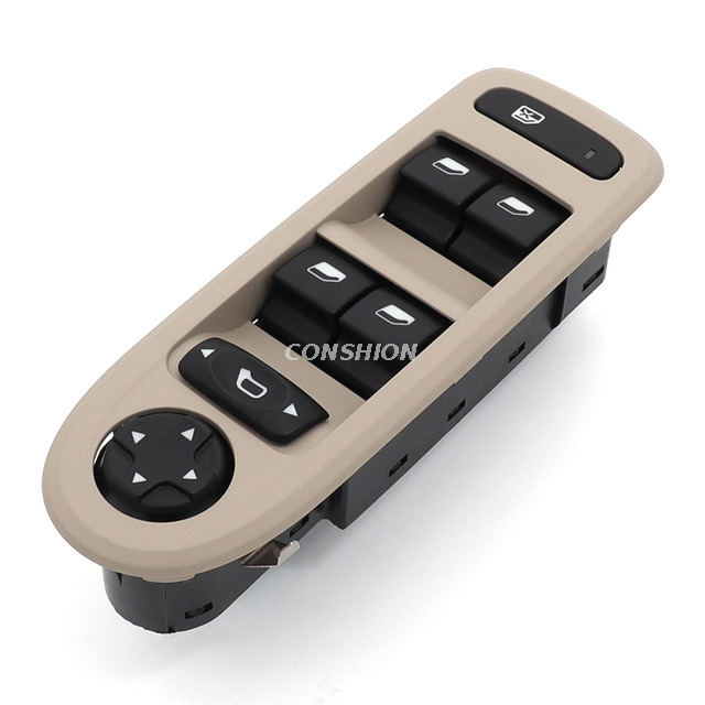 96666289bk Interruptor de ventana eléctrica para Peugeot 408