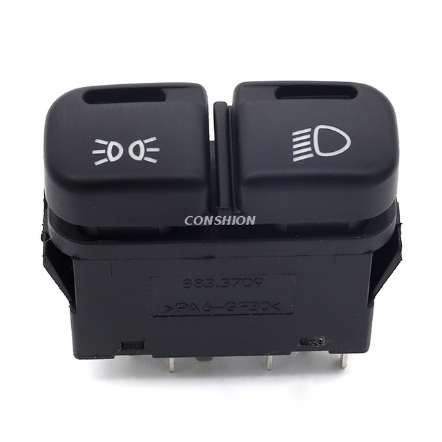 883.3709 Switch de faros - para VAZ -2110/2115/2123