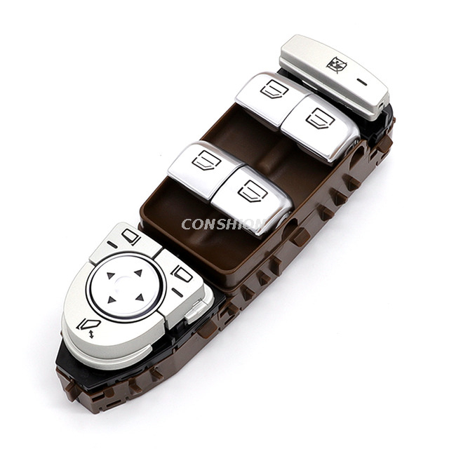2059056811 Interruptor de ventana marrón - para Benz C -Class
