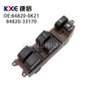 8482033170 8482001021 Interruptor de levantador de ventanas Toyota Hilux 04-16 Toyota Innova 04-16 Luz verde