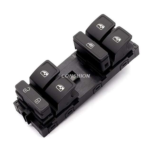 34D959857D Interruptor de ventana para Volkswagen Rapid/Santana