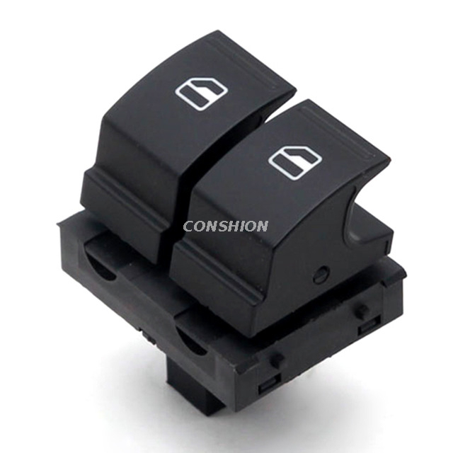 1K3959857/ 1Z0959858 Interruptor de ventana para Volkswagen Golf Mk5/ Skoda Yeti Fabiya Mk2 Octavia 2