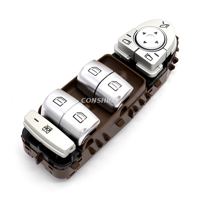 2059056811 Interruptor de ventana marrón - para Benz C -Class