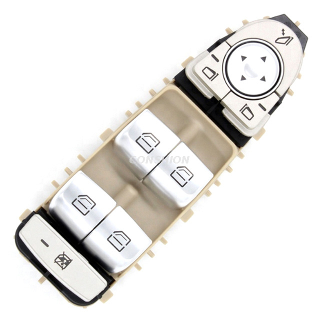 2059056811 Interruptor de ventana beige - para Benz C -Class