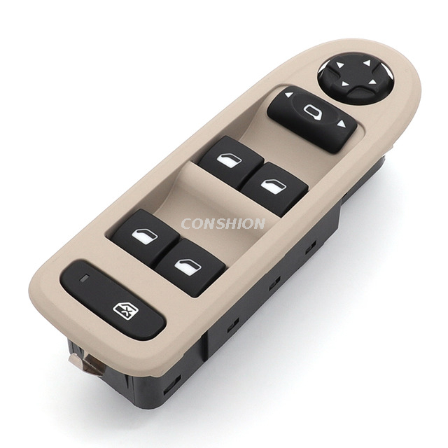 96666289bk Interruptor de ventana eléctrica para Peugeot 408