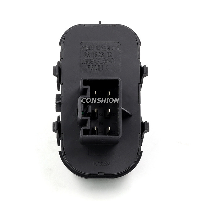1327953ys4t14529bays4t14529aa7s4t14529aa interruptor de la ventana de alimentación para ford enfoque