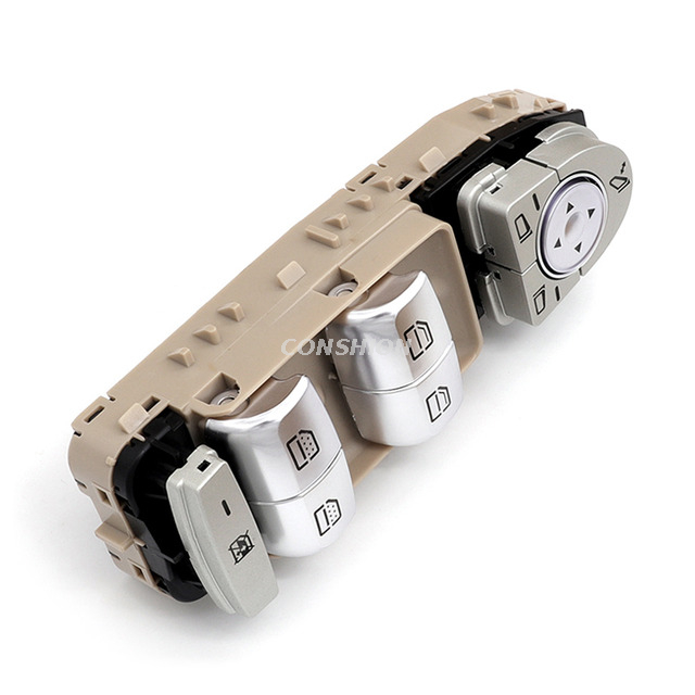 2229052004 Interruptor de ventana beige - para la clase S Benz