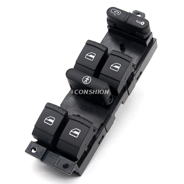 1J4959857B Interruptor de ventana eléctrica para Volkswagen Passat B5