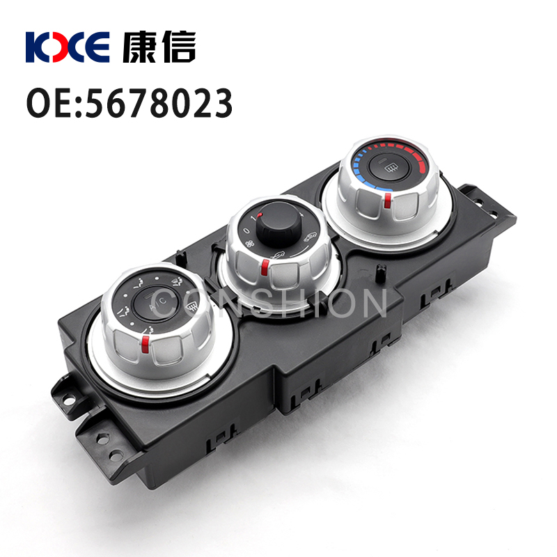 5478021 5678023 Panel de control A/C Original, Interruptor de Calentador de Control A/C para Brilliance V3 